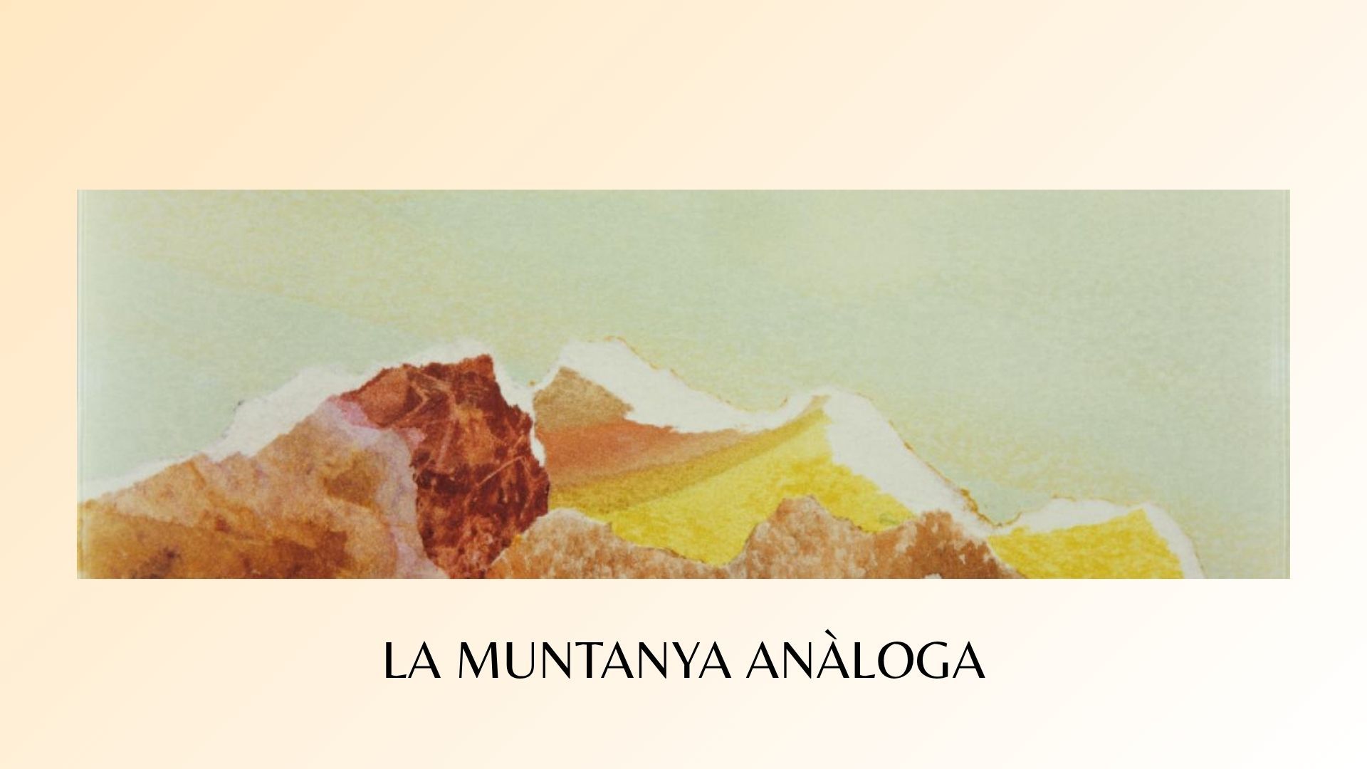 Antonioni i Ghirri dialoguen a La Virreina en 'La muntanya anàloga' Antonioni i Ghirri dialoguen a La Virreina en 'La muntanya anàloga'