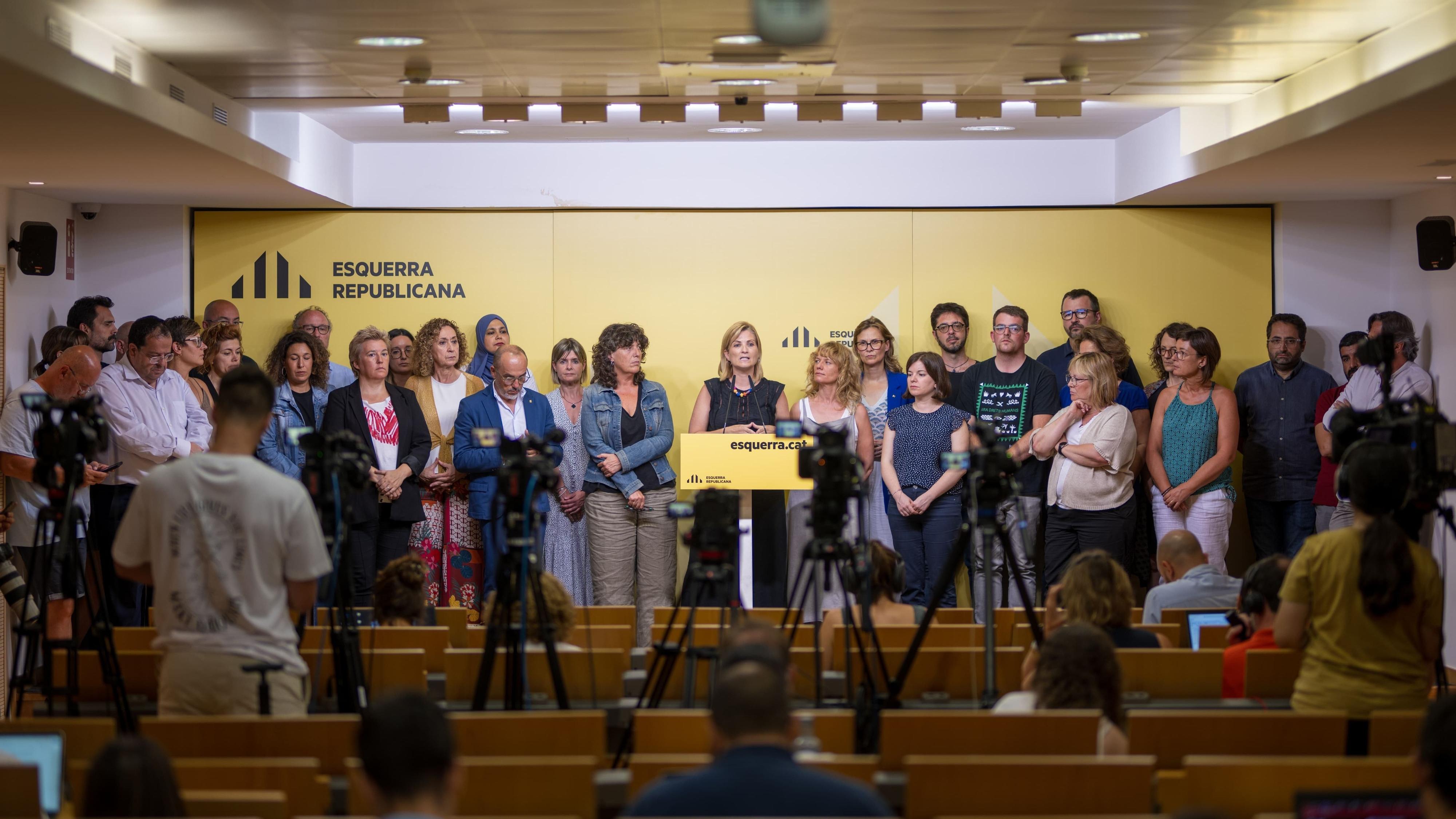 La dirección de ERC avala el preacuerdo con el PSC
