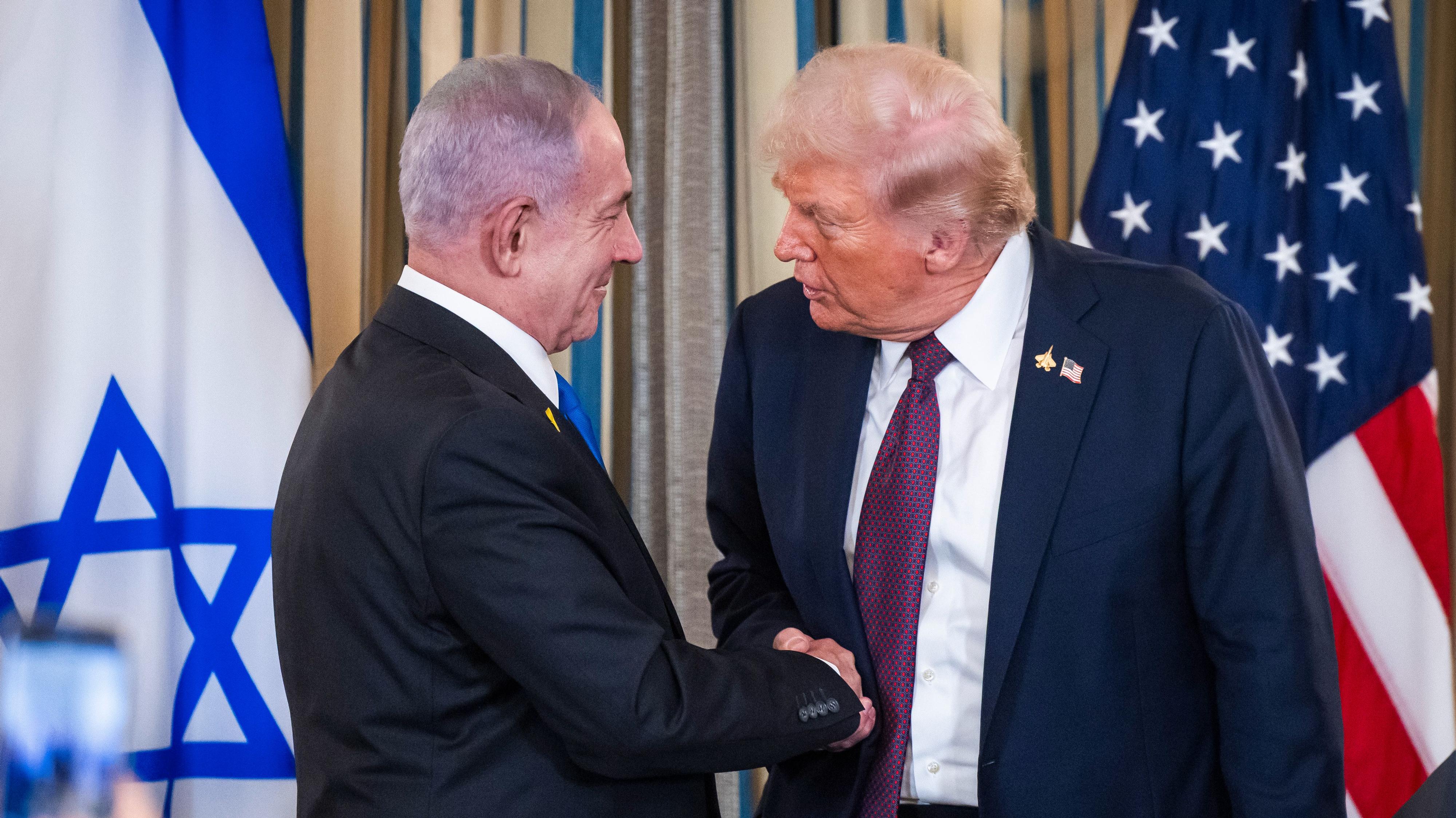 Netanyahu niega haber acordado con Trump la posible creación de un Estado palestino: "Rotundamente no"
