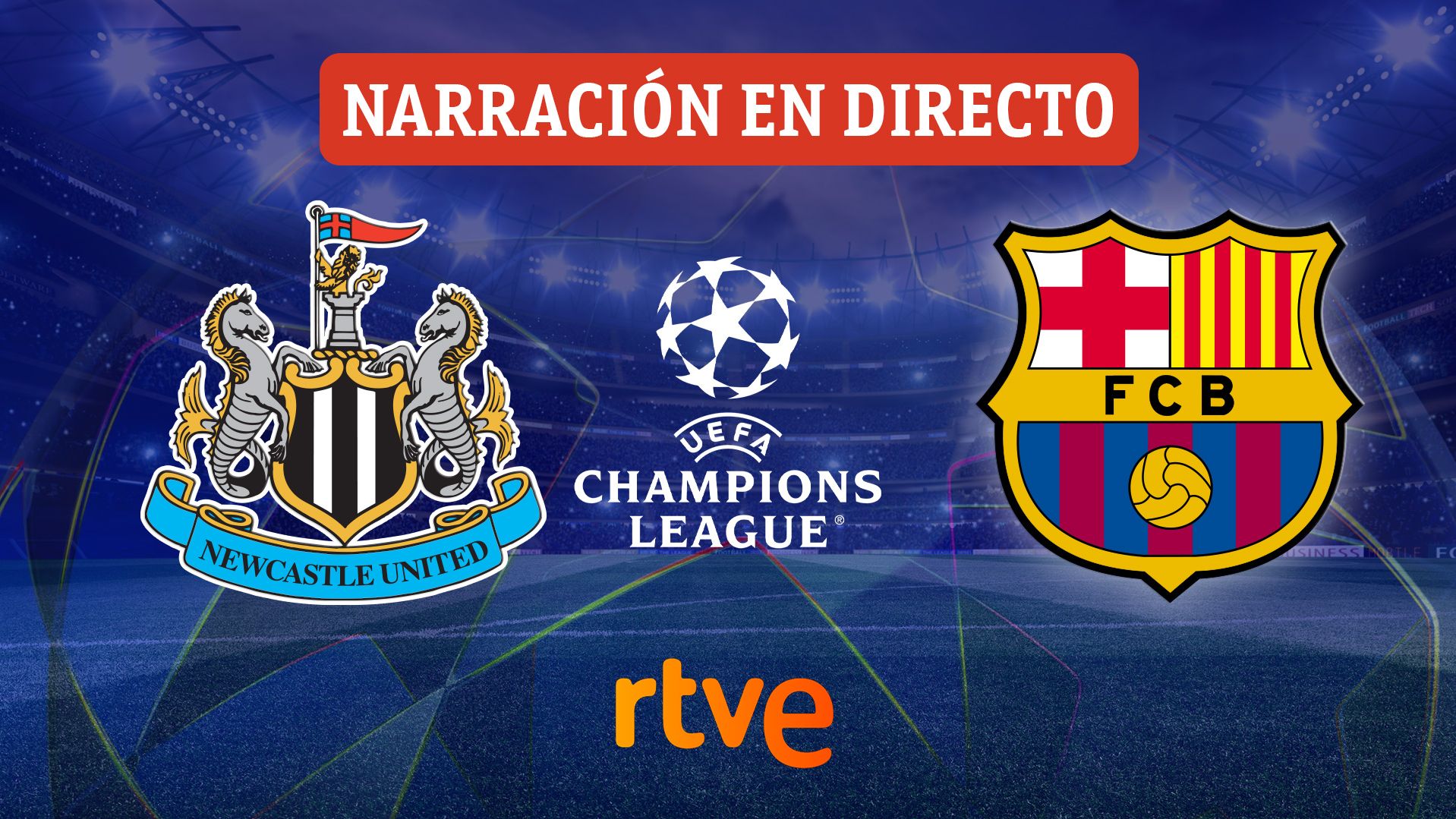 Newcastle – Barcelona, en directo hoy el partido de la primera jornada de la Champions League