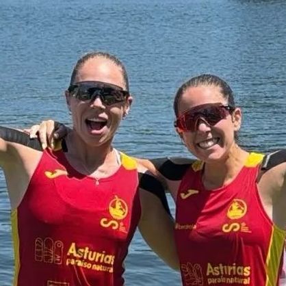 No solo fútbol - Miriam Vega y Alba Esteban, campeonas de Europa de piragüismo maratón en K2