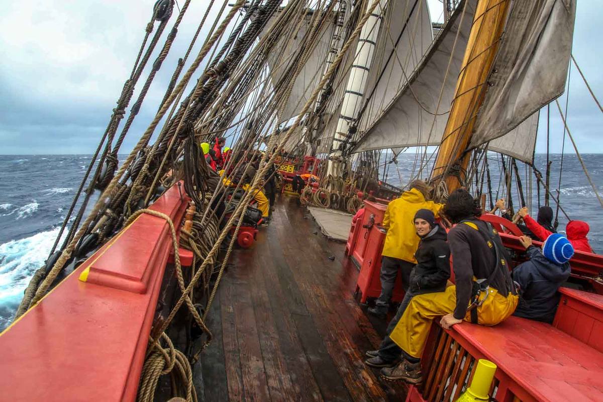 'Nómadas' en Charente-Maritime | Fragata Hermione