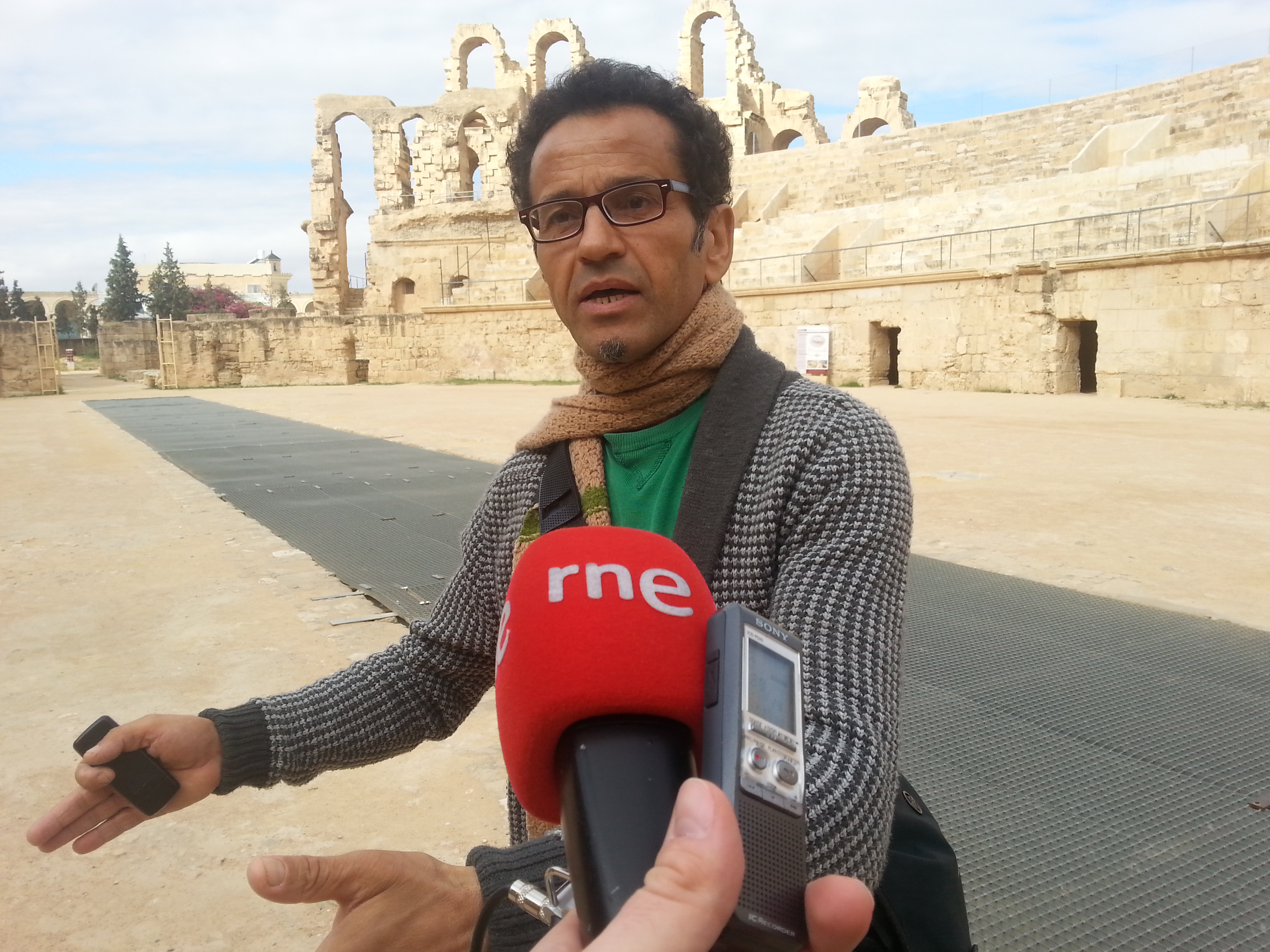 'Nómadas' Recorremos el anfiteatro de El Jem.