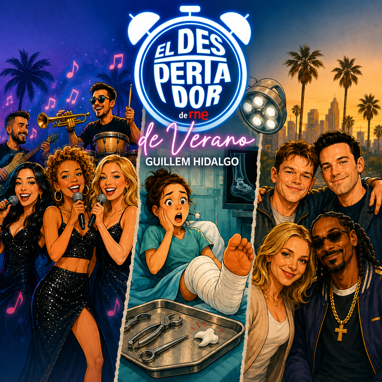 El despertador de RNE - Nuevo camino para la orquesta más viral y una operación de tobillo que le deja sin muelas - 21/07/26 episode artwork