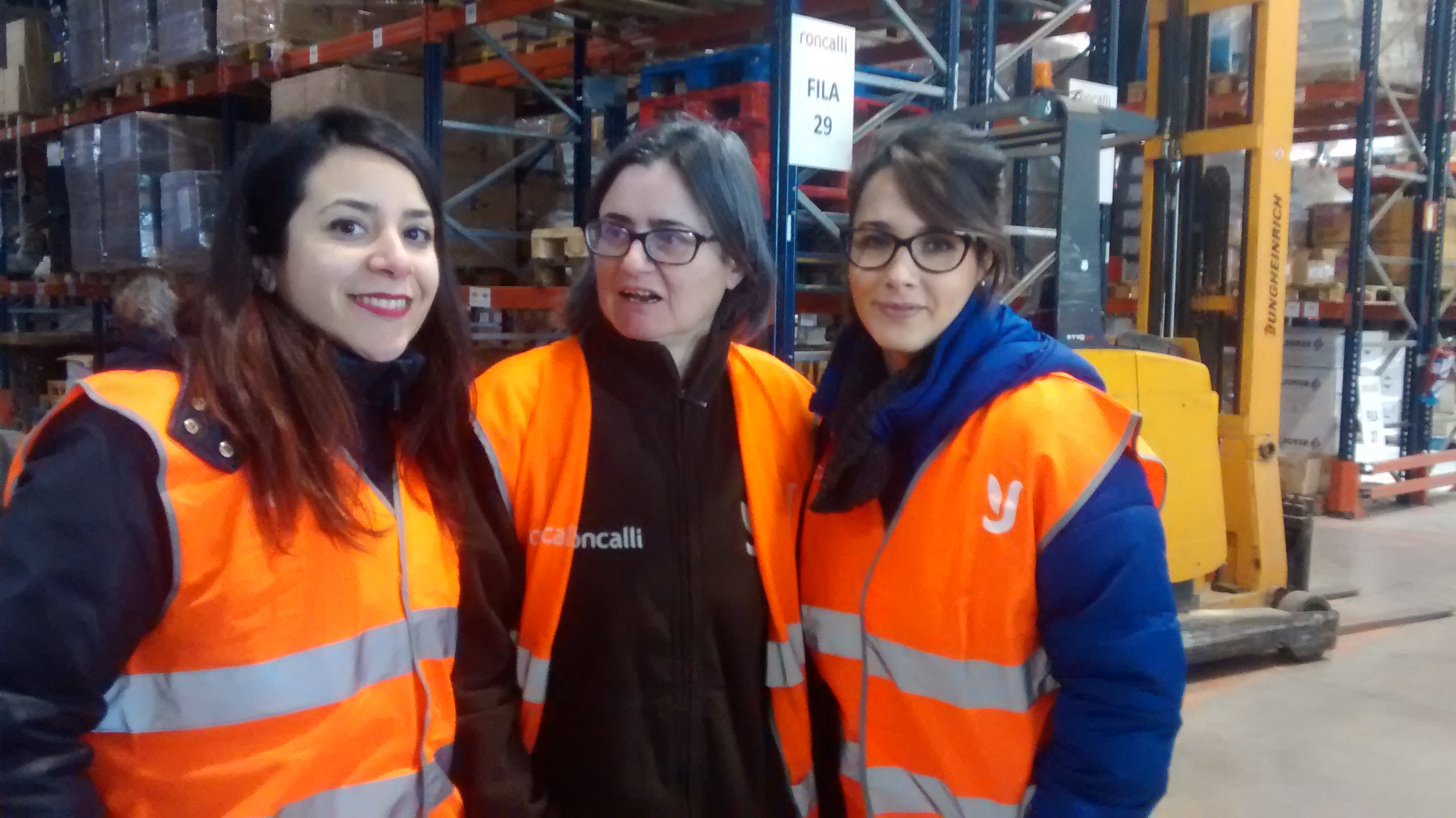 Obdulia Soto con las dos Almudenas de Comunicación Obdulia Soto con las dos Almudenas de Comunicación