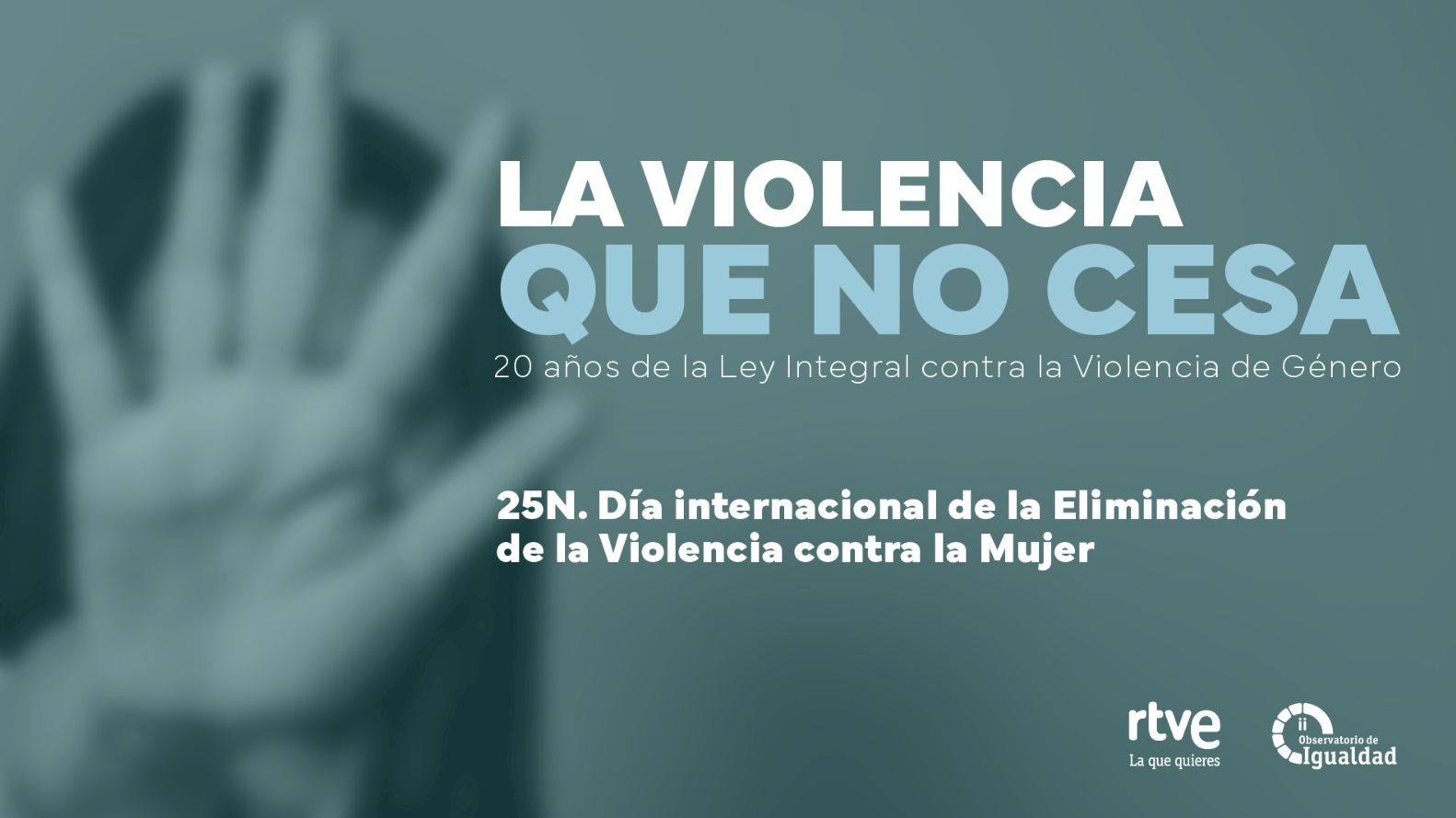 El Observatorio de Igualdad de RTVE celebra la jornada 'La violencia ...