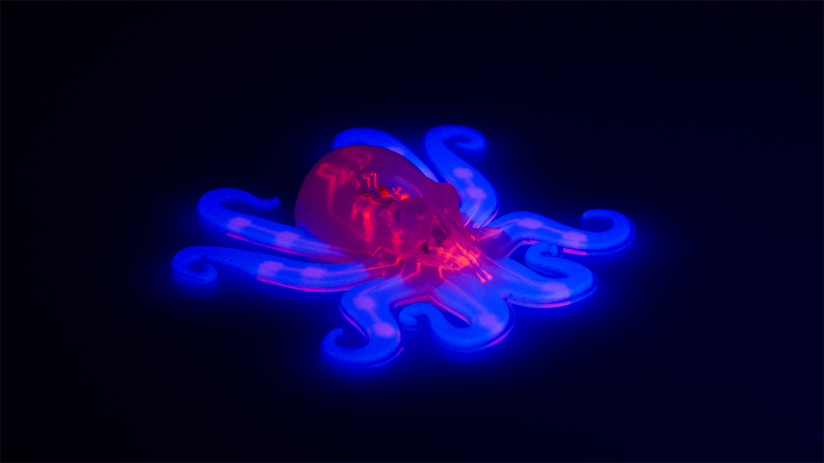 Octobot, el primer robot blando totalmente autónomo