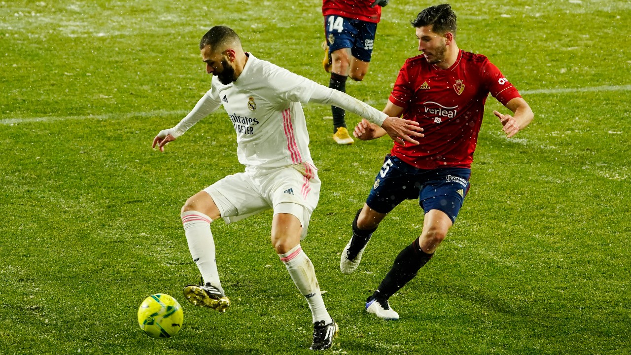 Liga | Osasuna y Real Madrid empatan en el Sadar