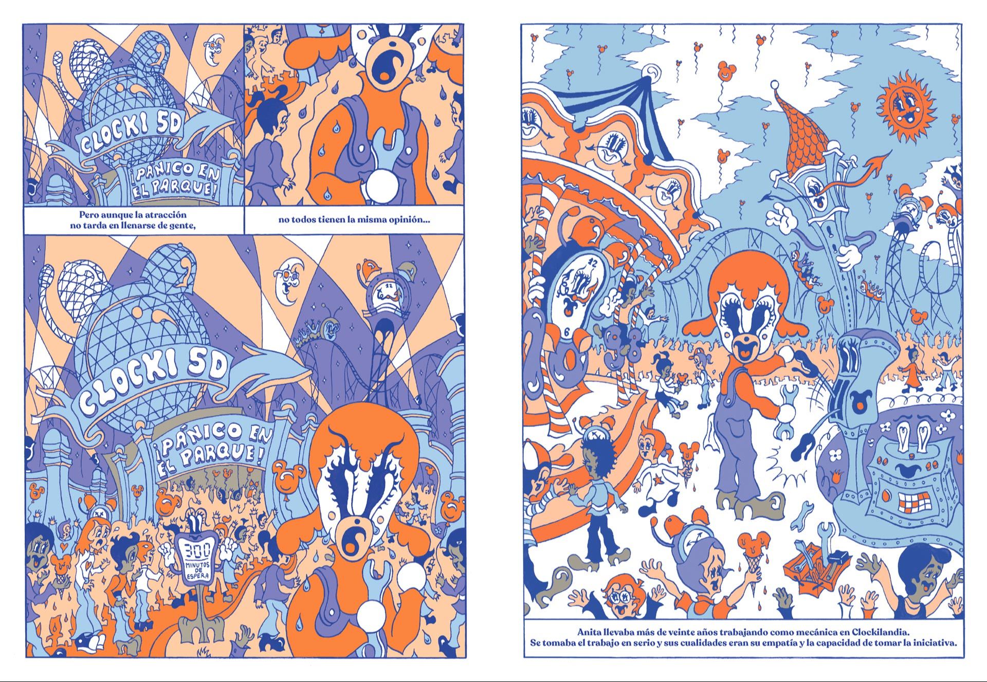 Clockilandia', un inquietante homenaje a los dibujos animados clásicos