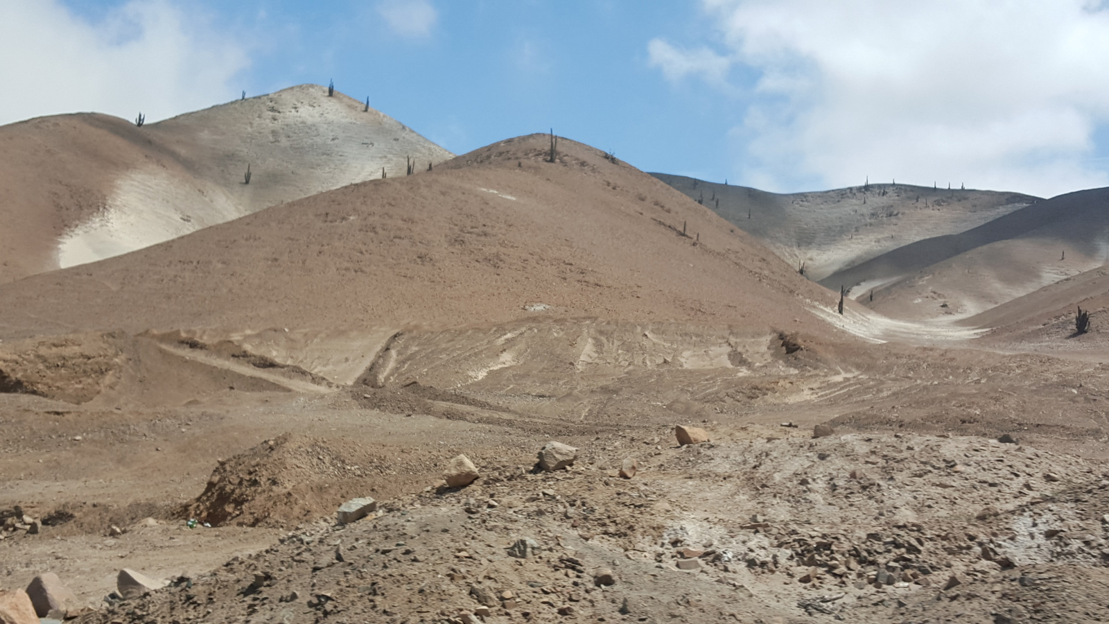 Paisaje en el camino a Tía María