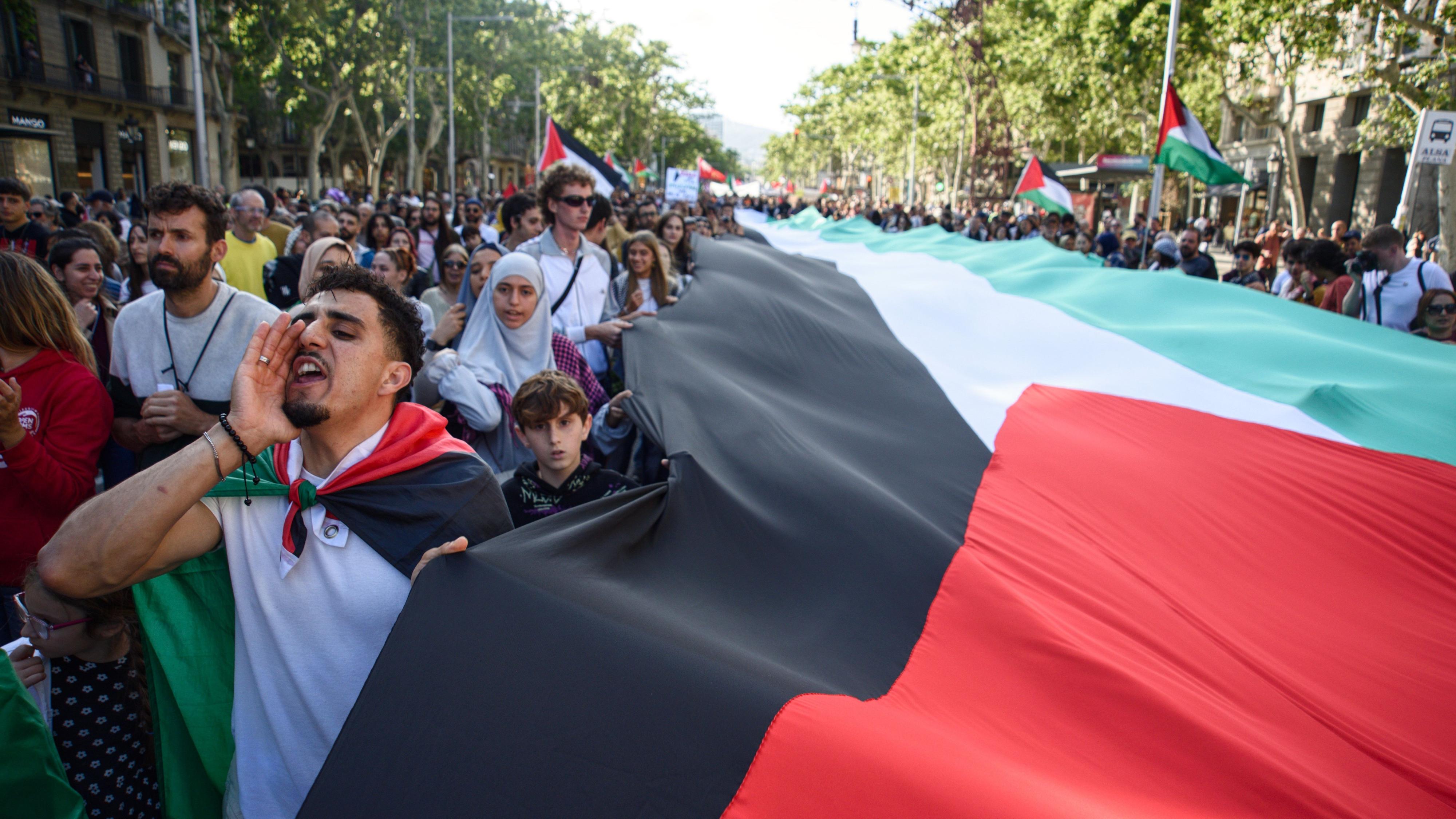 Celebraciones en Palestina por el reconocimiento del Estado