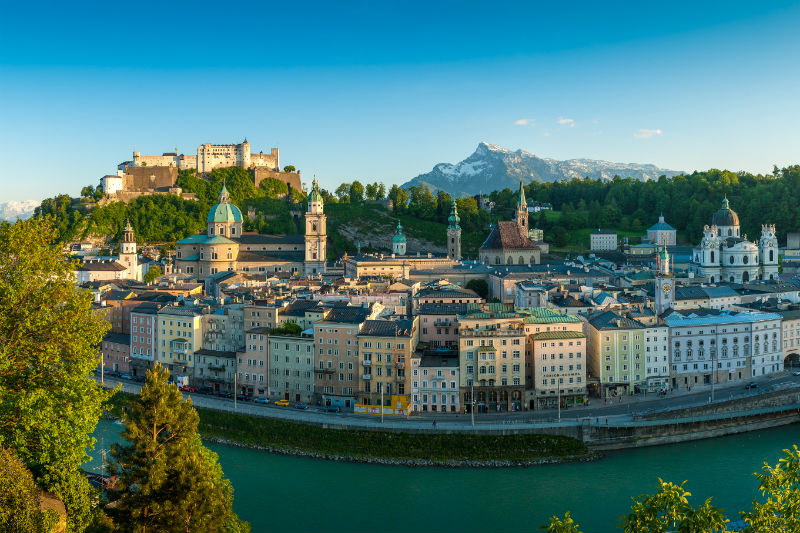 Panorámica de Salzburgo