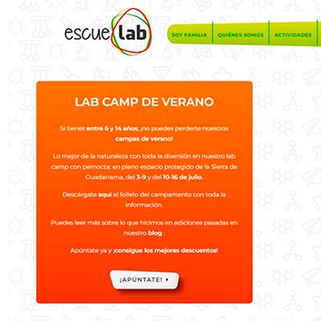 Para que veas - Becas para campamentos científicos de EscueLab - 21/05/26