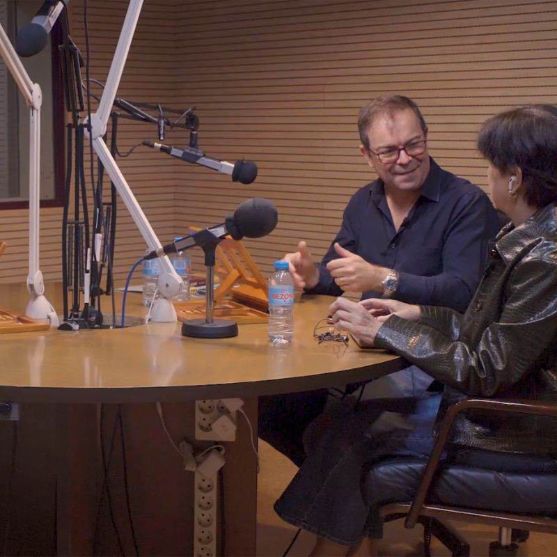 Para que veas - Javier Sierra charla con lectores ciegos y pone su voz a un audiolibro - 04/05/26