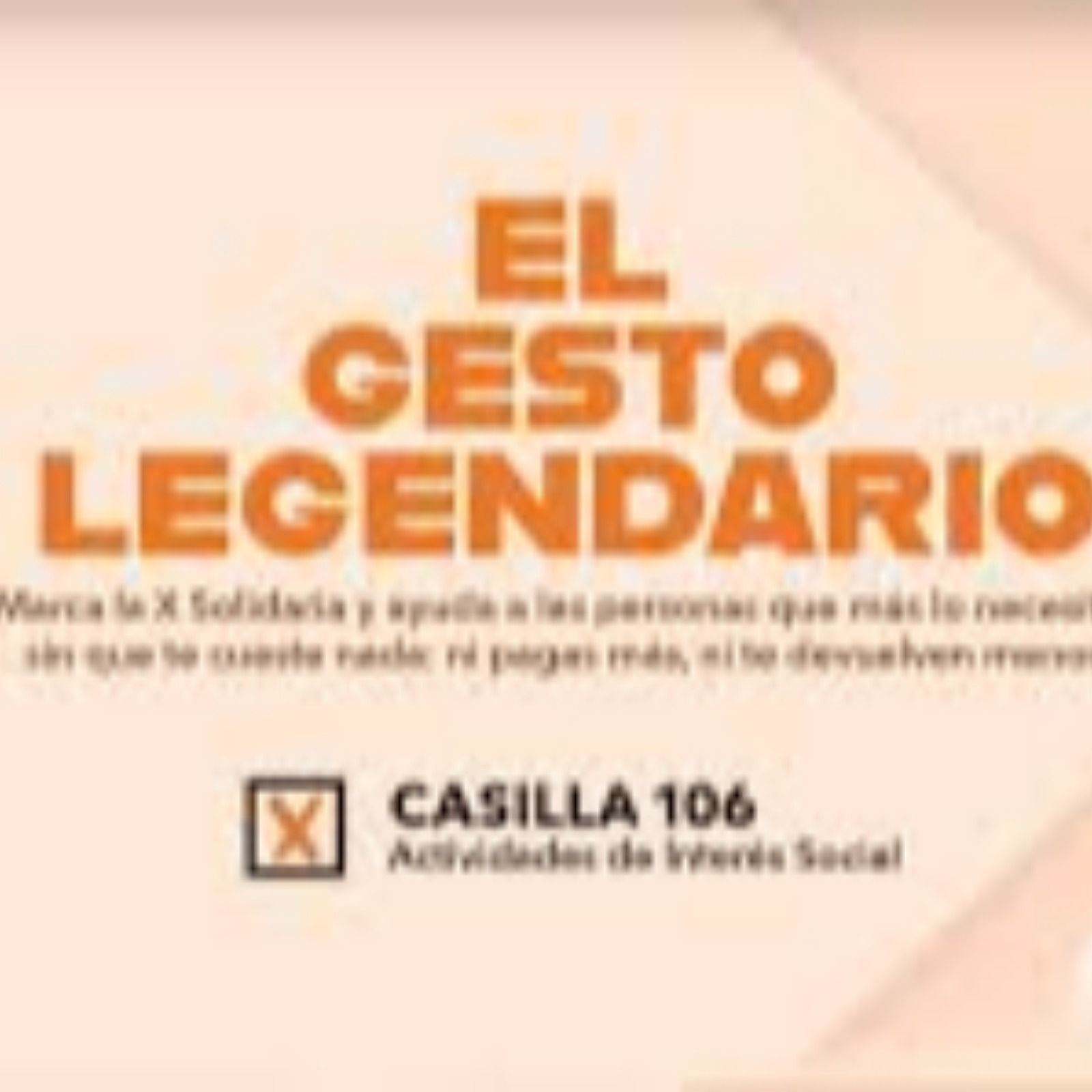 Para que veas - Últimos días para marcar la X solidaria - 16/06/26
