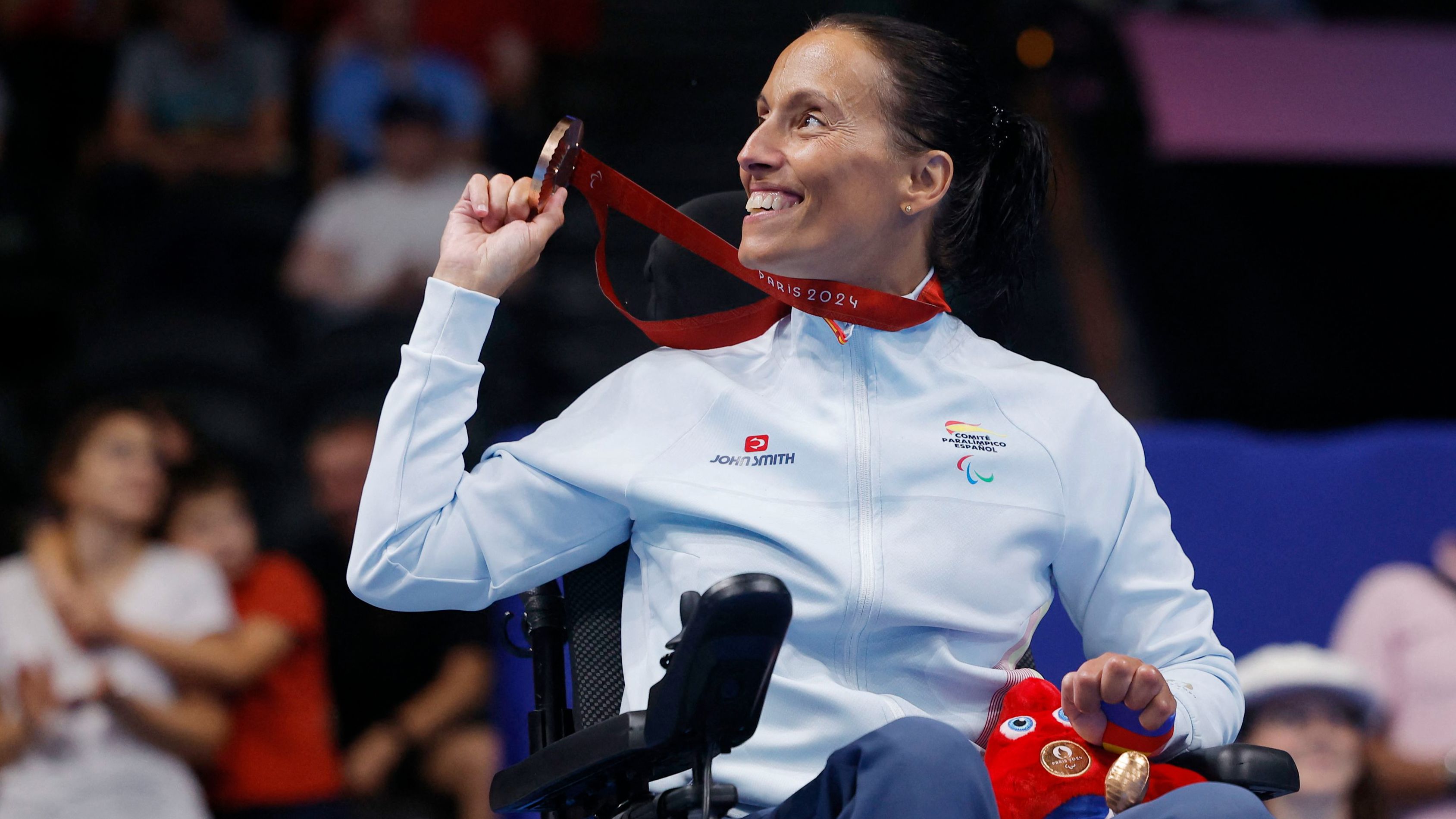 Teresa Perales: "Han pasado 12 años para poder igualar a Phelps"