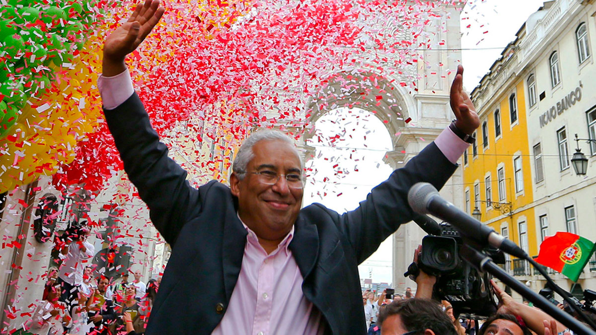 Los partidos de izquierdas llegan a un acuerdo para gobernar en Portugal