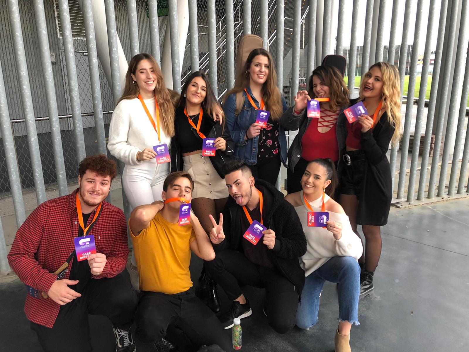 Los 'pases directos' han sido los primeros aspirantes a los que ha escuchado Noemí Galera Los 'pases directos' han sido los primeros aspirantes a los que ha escuchado Noemí Galera en la Fase 1 del casting OT 2020 en Bilbao