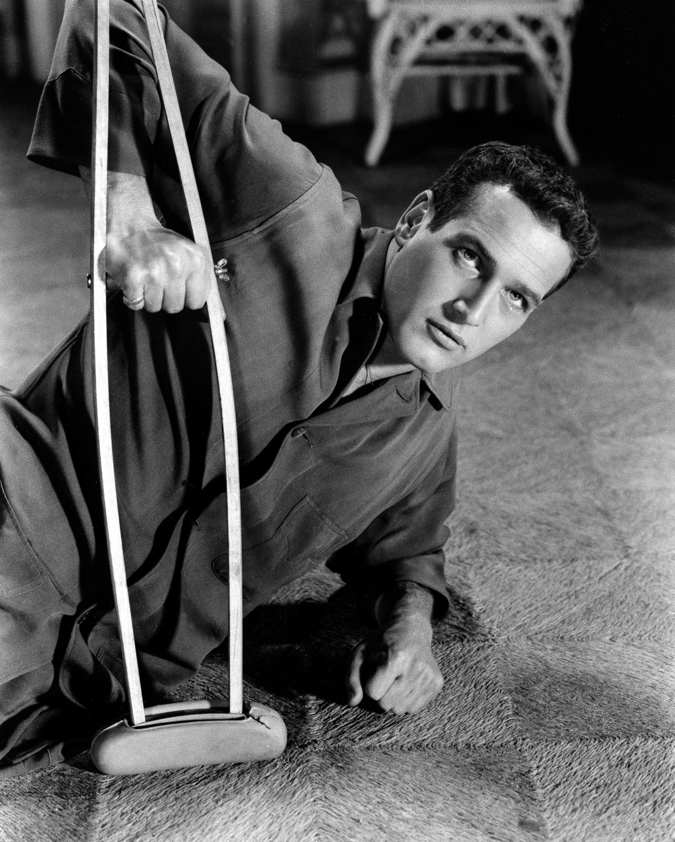Paul Newman en 'La gata sobre el tejado de zinc' (1959)