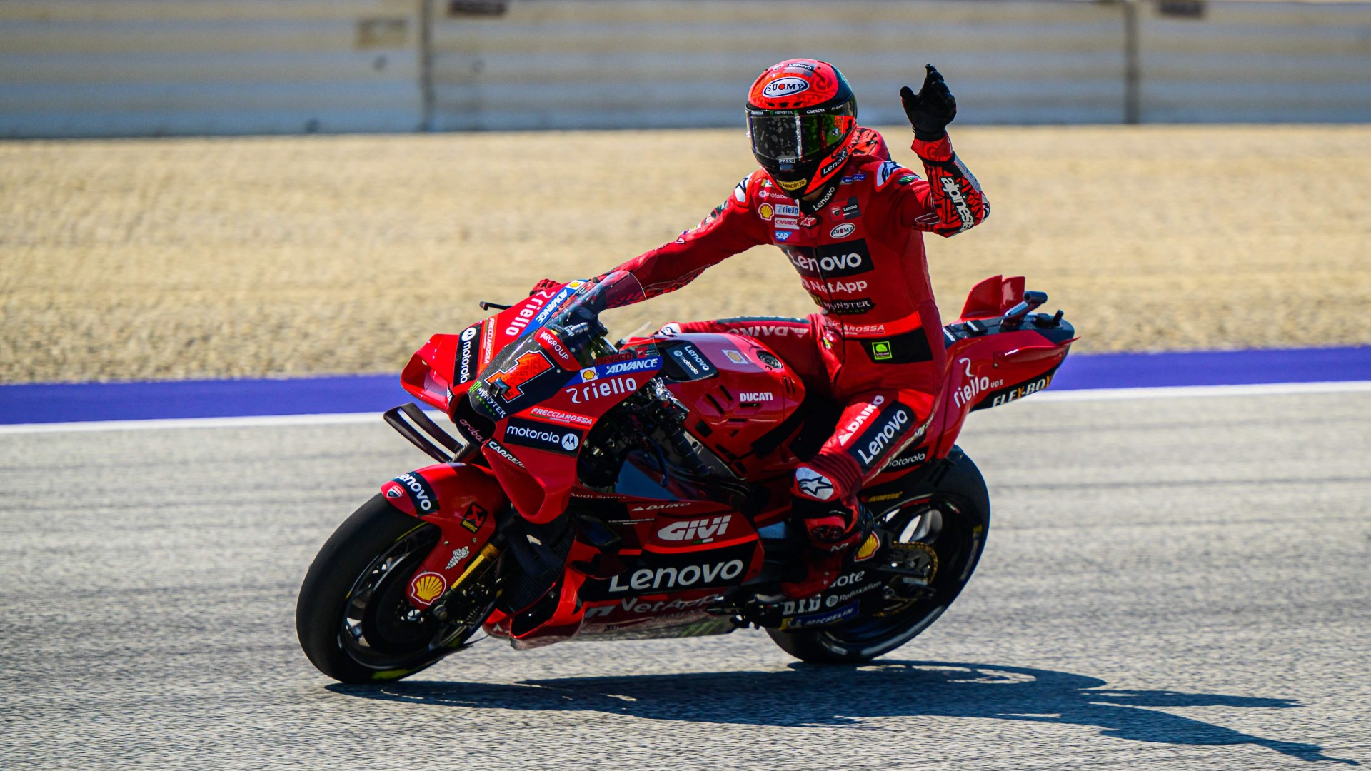 MotoGP | 'Pecco' Bagnaia gana con autoridad la carrera corta del GP de ...