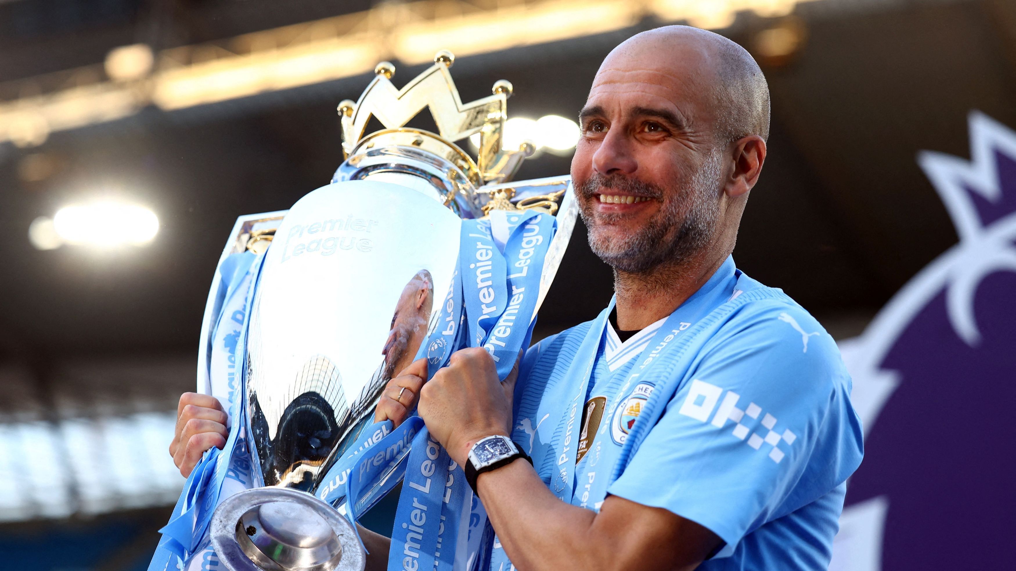 Pep Guardiola extends his post as Manchester City head coach