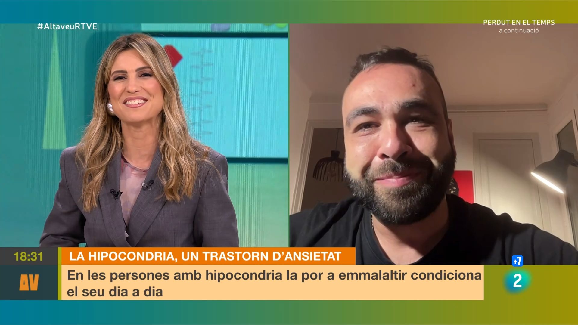 El periodista Ernest Codina, del 'Matina Codina' de RAC 105, creu que té hipocondria.