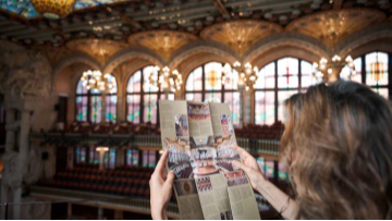 La petjada femenina al Palau de la Música Catalana La petjada femenina al Palau de la Música Catalana
