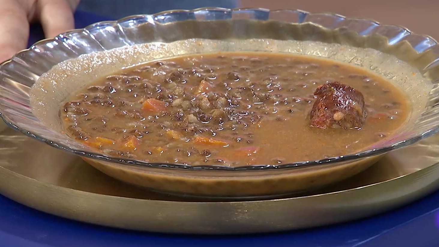 Plato de lentejas