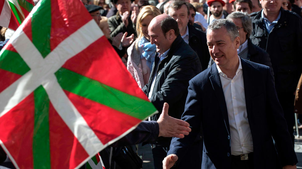 El lehendakari, Íñigo Urkullu, volverá a ser el candidato del PNV
