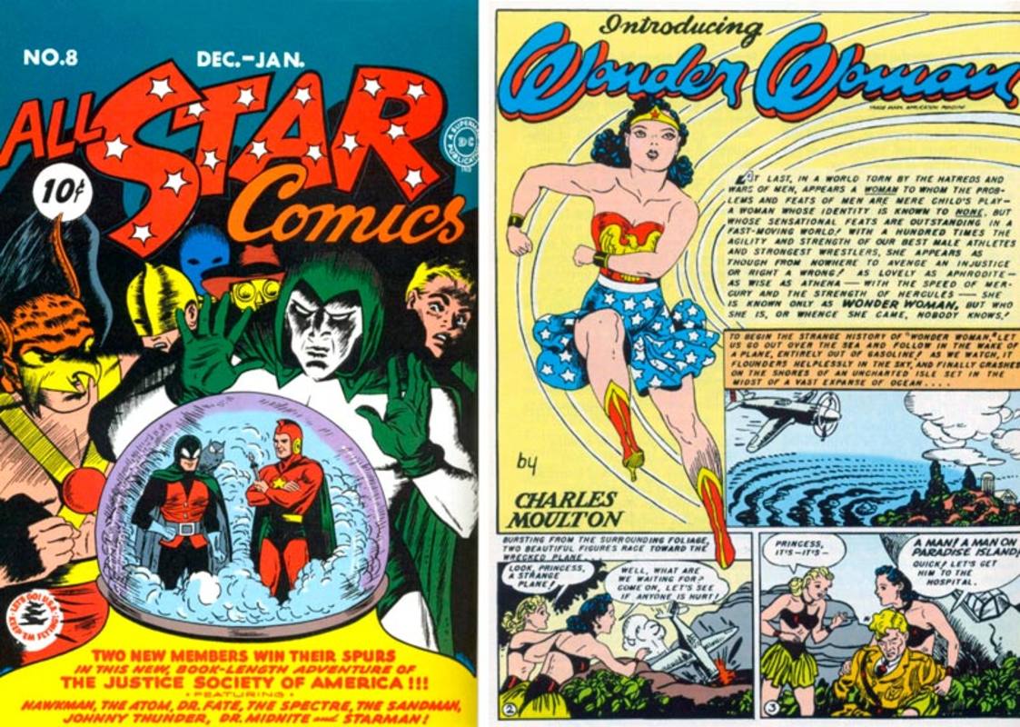 Primera versión de Wonder Woman
