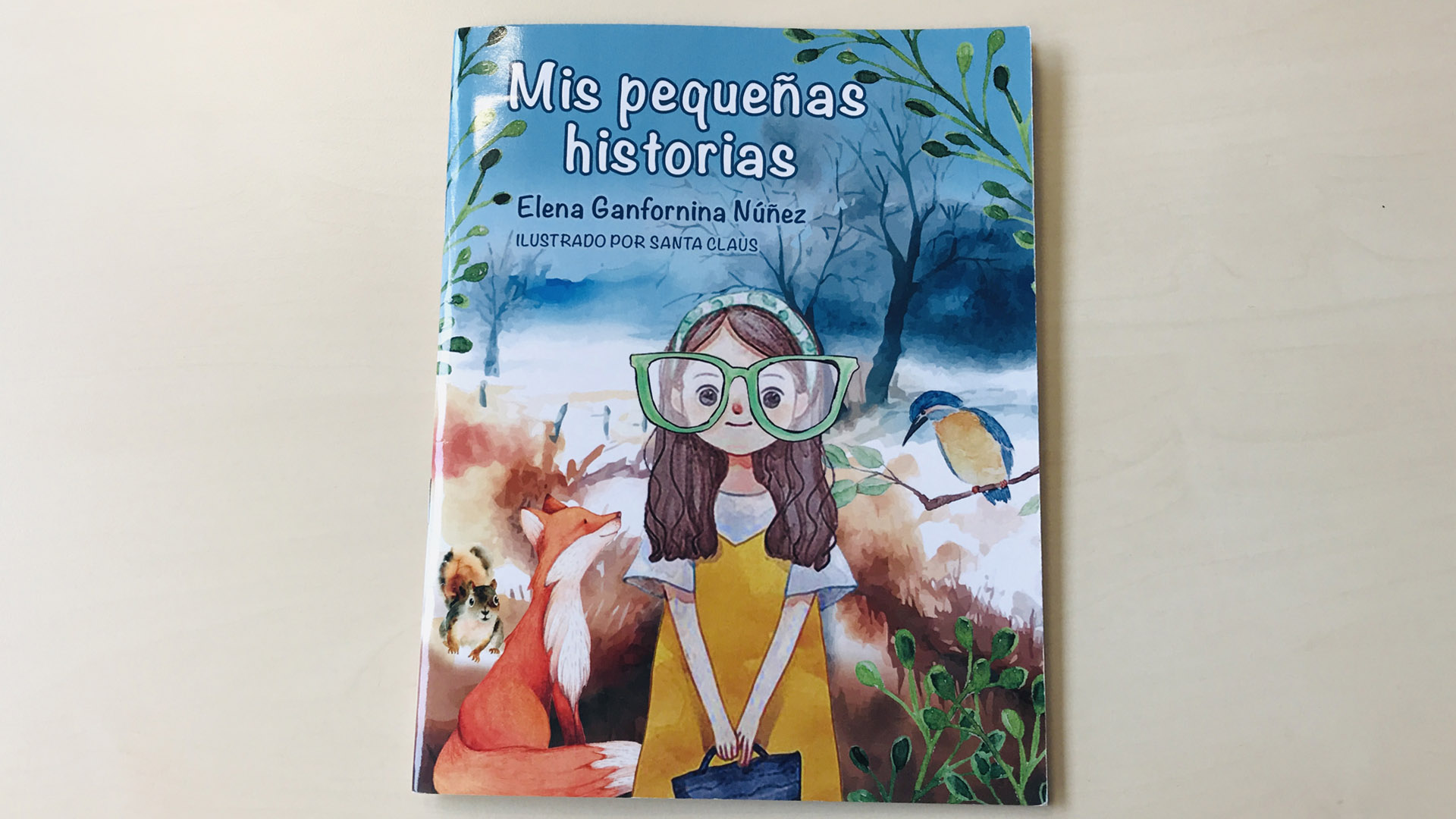 Portada del libro 'Mis pequeñas historias' de Elena Ganfornina