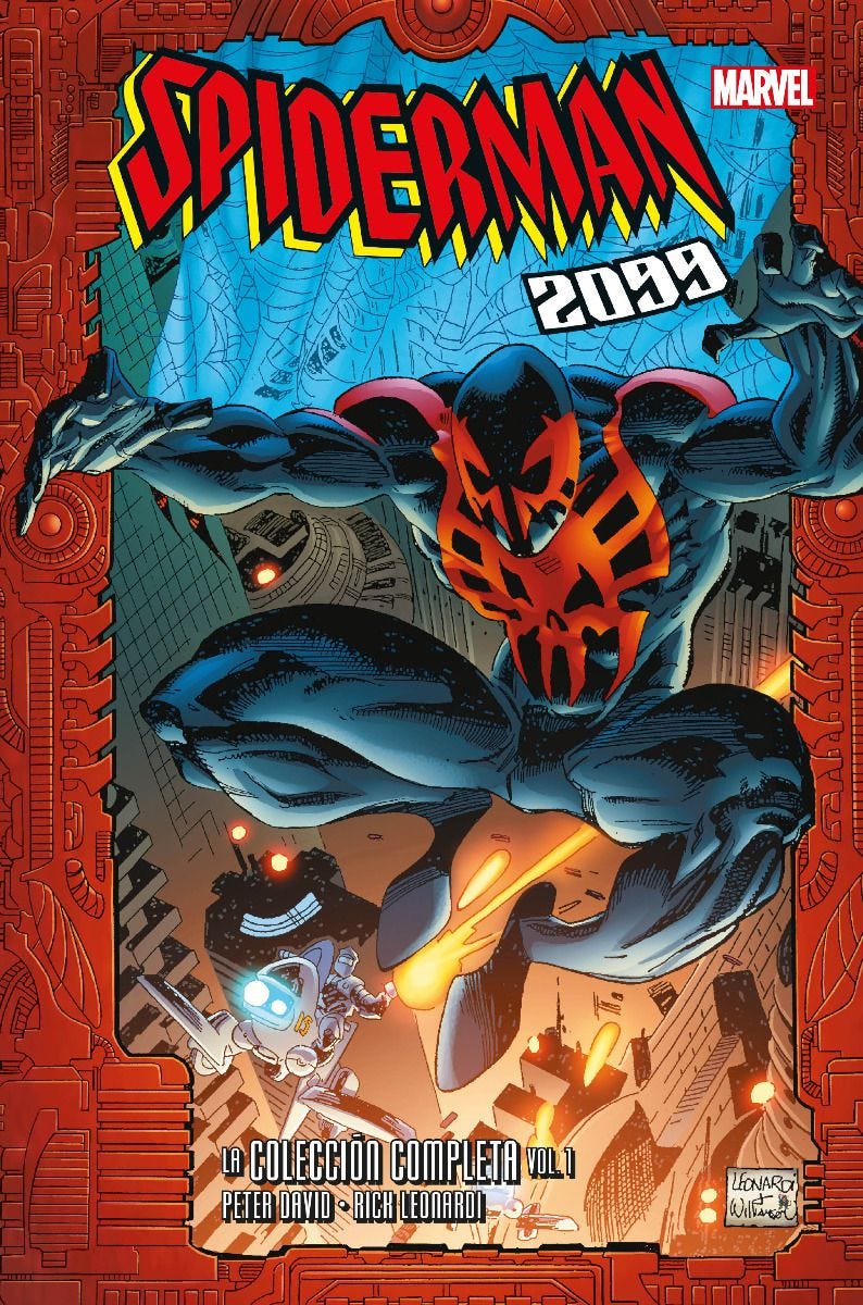 Se publica la colección Spiderman 2099, protagonizada por el Hombre Araña  del futuro