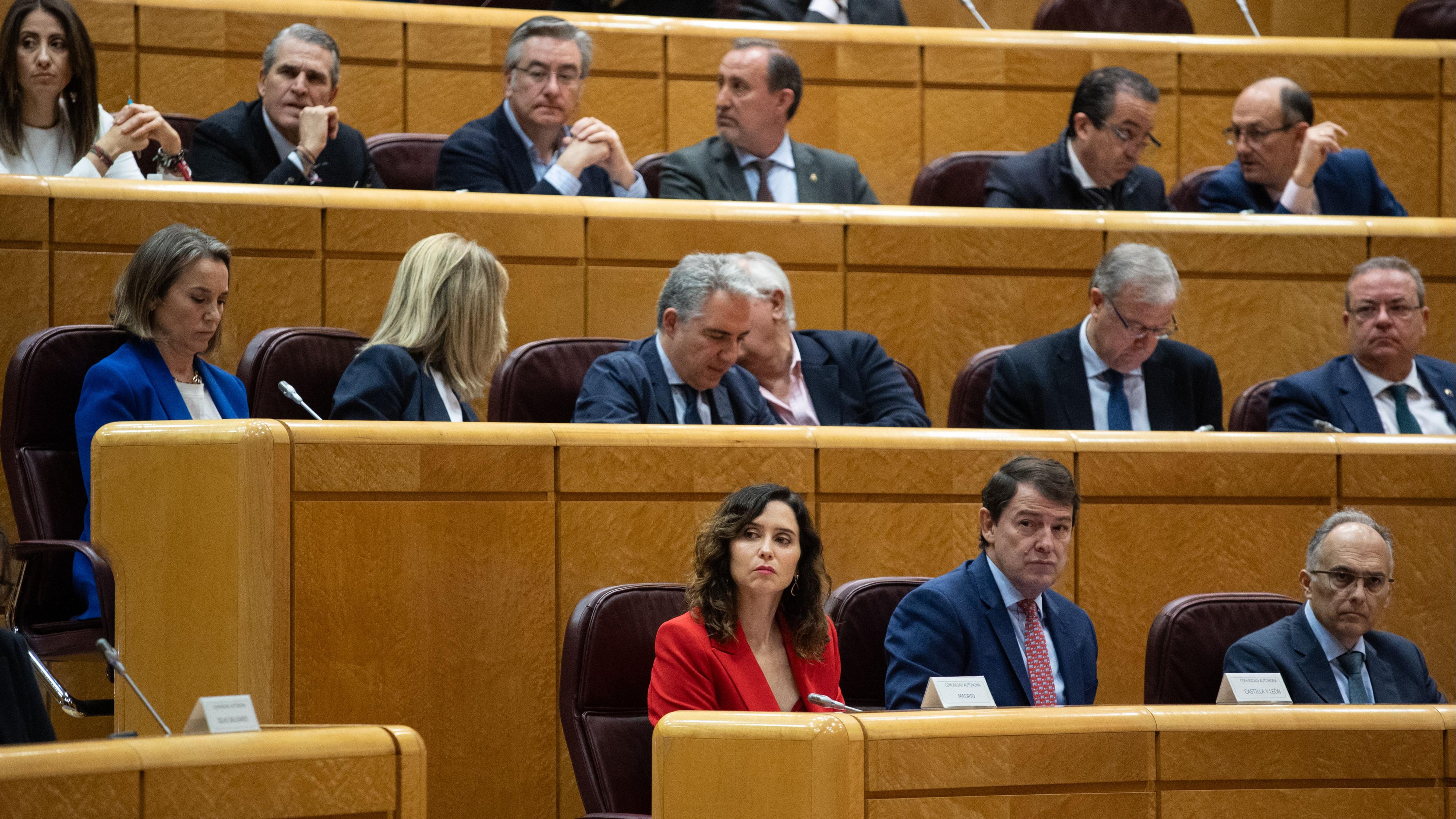 El PP en bloque carga contra la ley de amnistía en el Senado