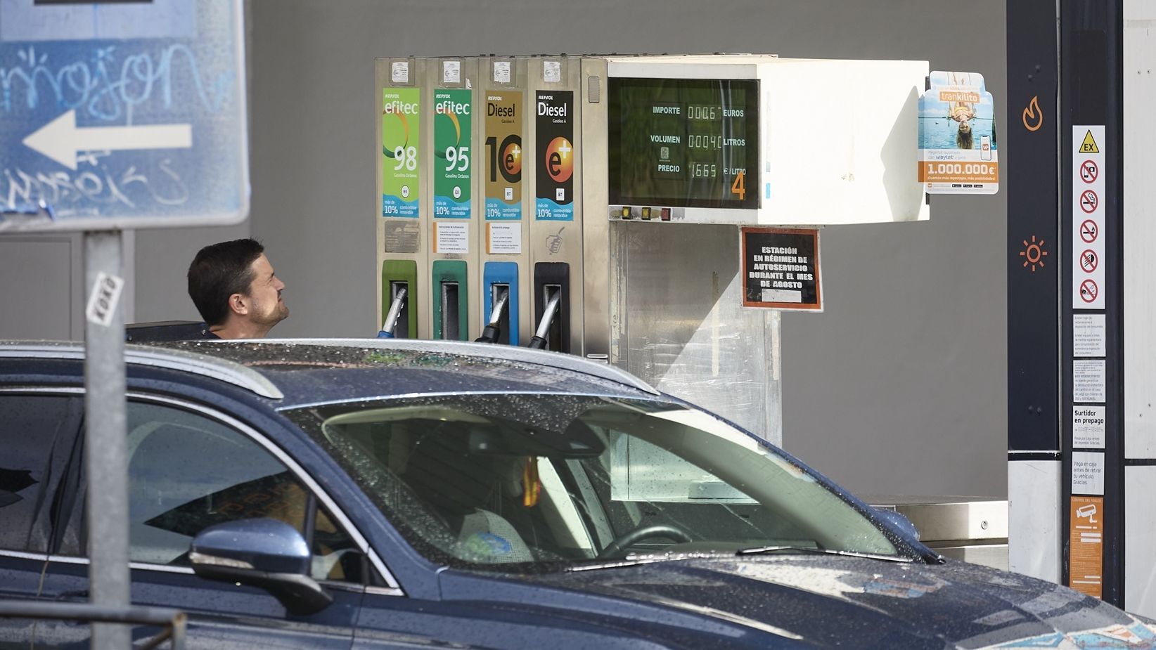 check petrol and diesel prices in Spain this week