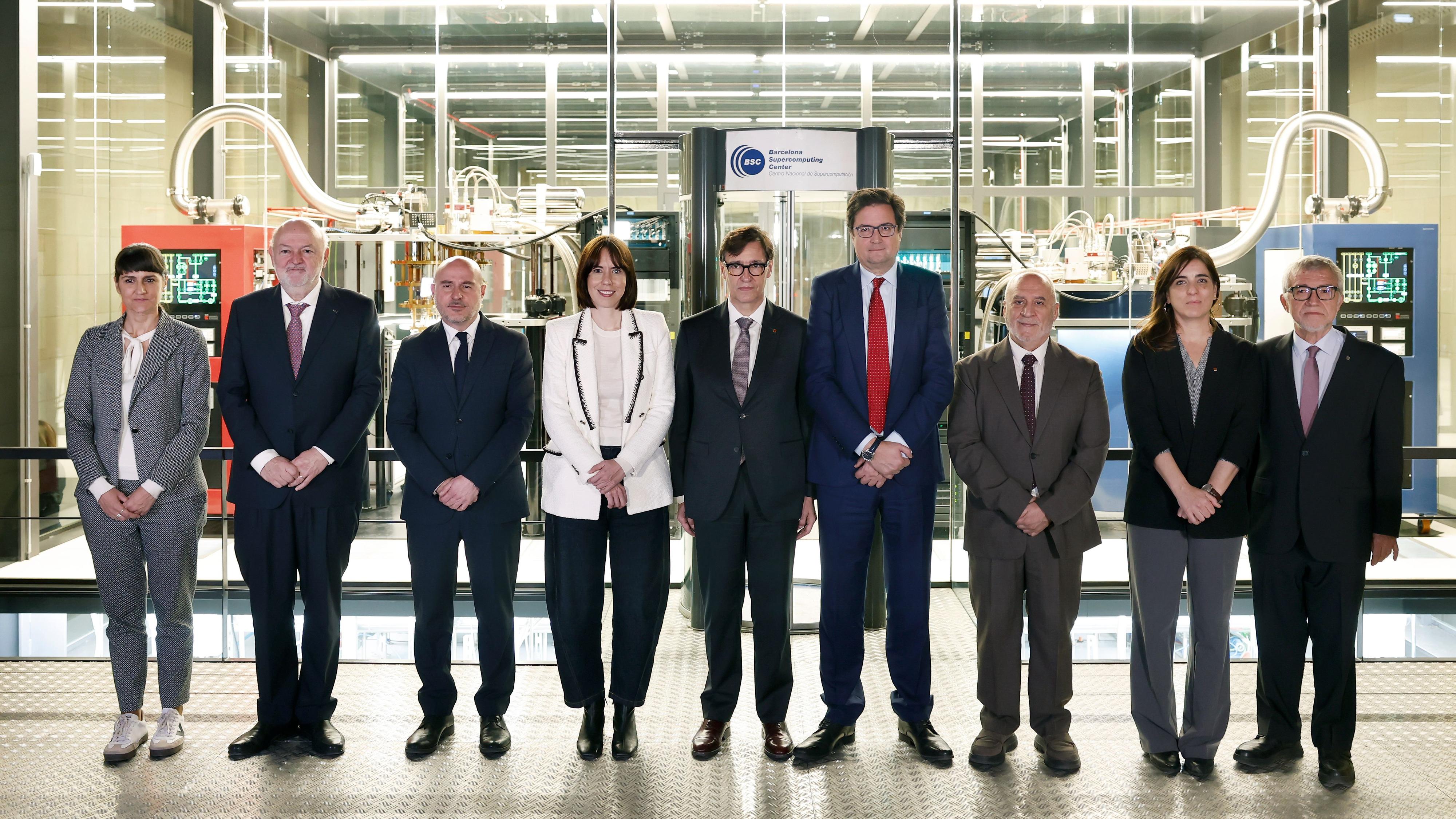 Presentación del superordenador cuántico Marenostrum-Ona.
