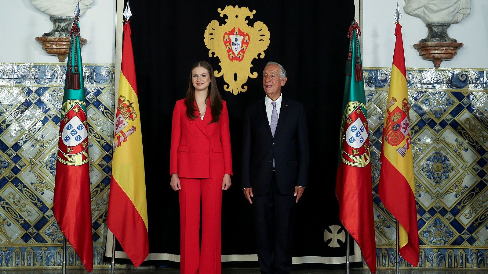 Princesa Leonor inicia agenda internacional com viagem a Lisboa