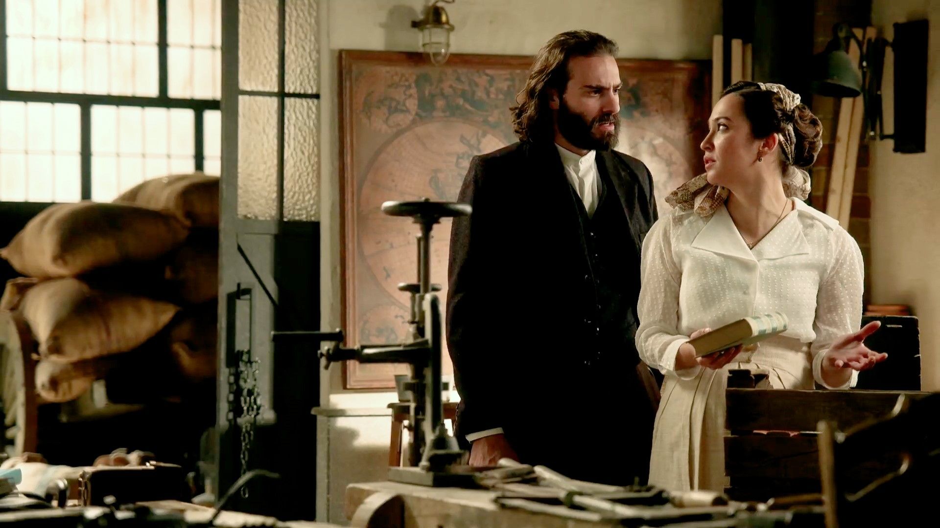 La Promesa: La discusión de Catalina y Adriano