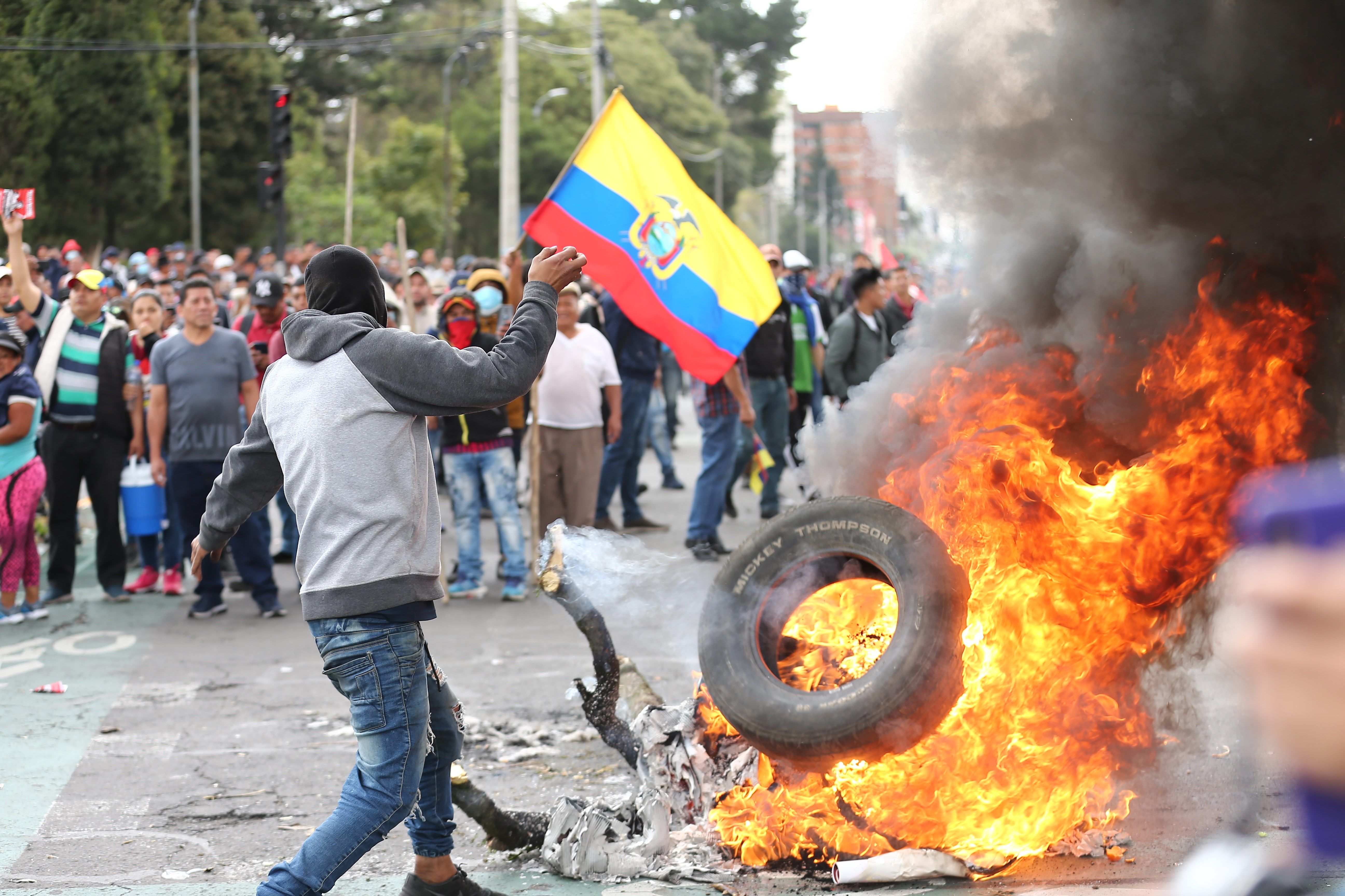 Las protestas en Ecuador, en imágenes Las protestas en Ecuador, en imágenes