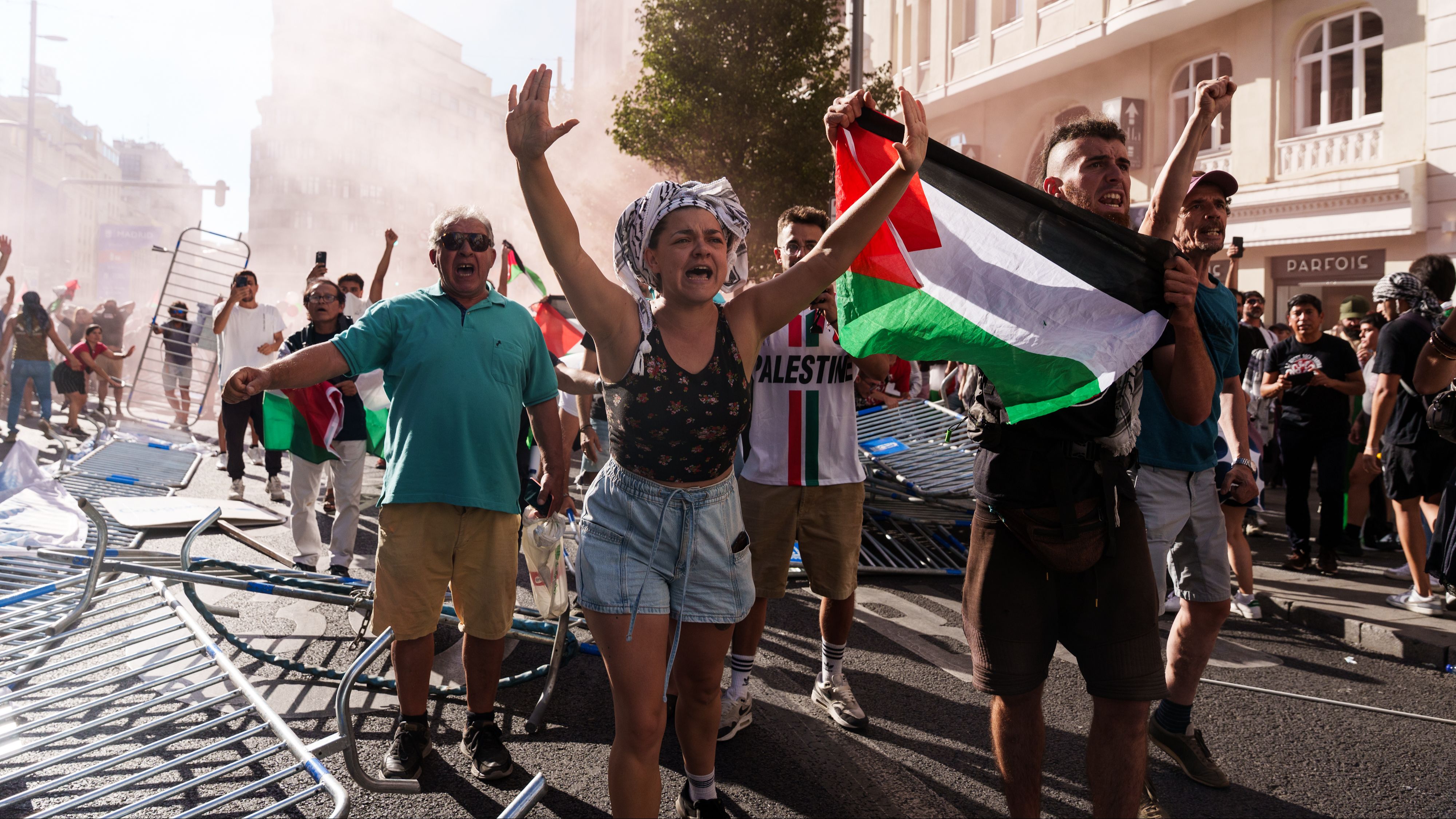 Cancelada la última etapa de la Vuelta ciclista en Madrid por las manifestaciones propalestinas