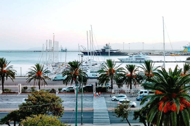 Puerto de Cagliari. Puerto de Cagliari.