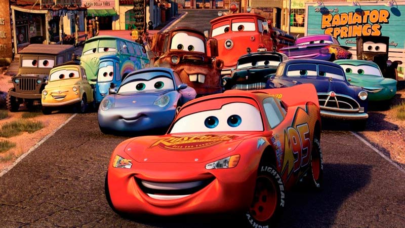 Disney Cars Rayo Mcqueen Y Sus Amigos Modelo A Elegir