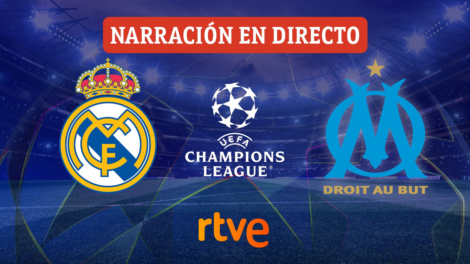 Real Madrid – Marsella, en directo hoy el partido de la primera jornada de la Champions League