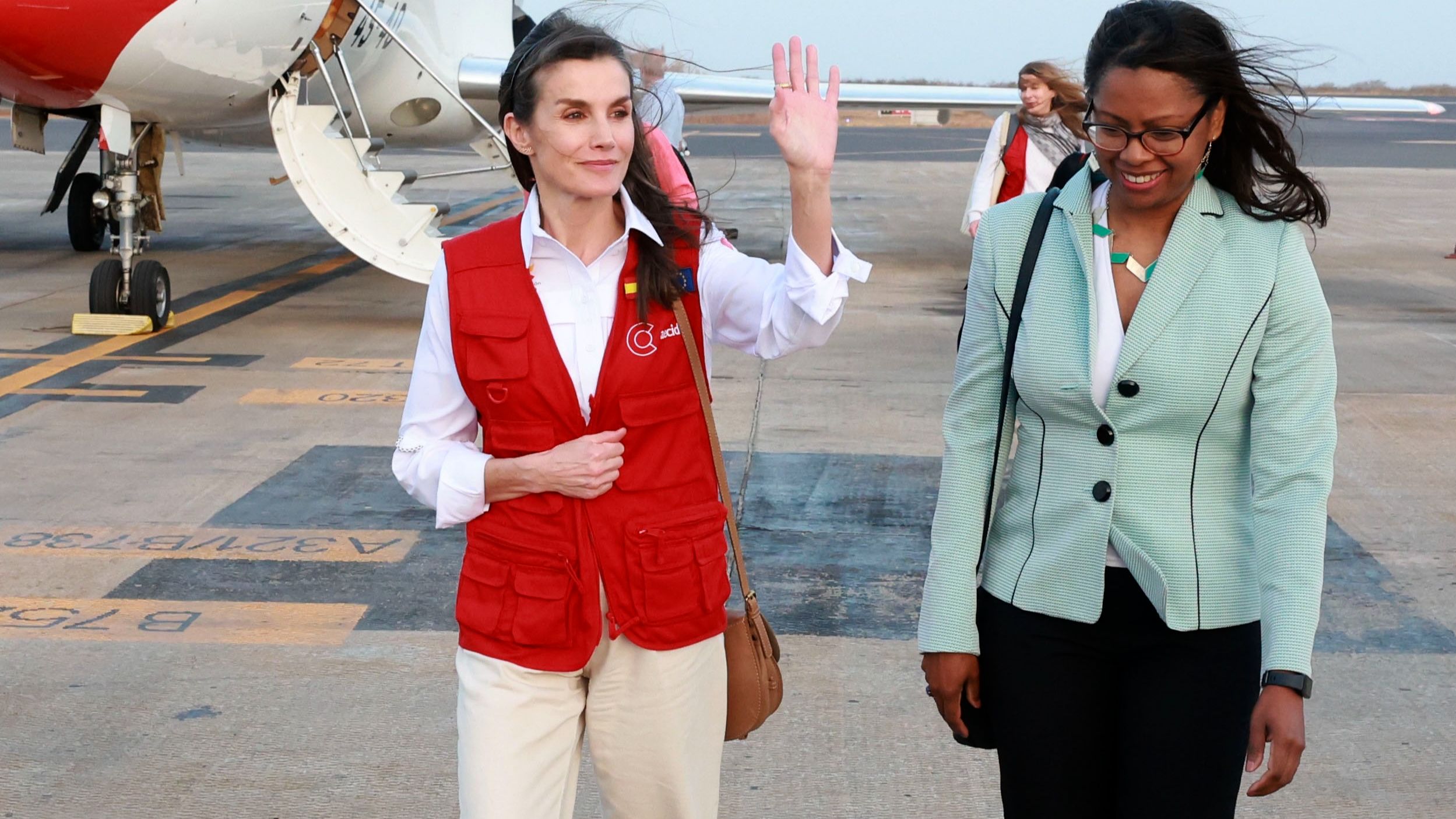 La reina Letizia visita Cabo Verde en su décimo viaje de cooperación