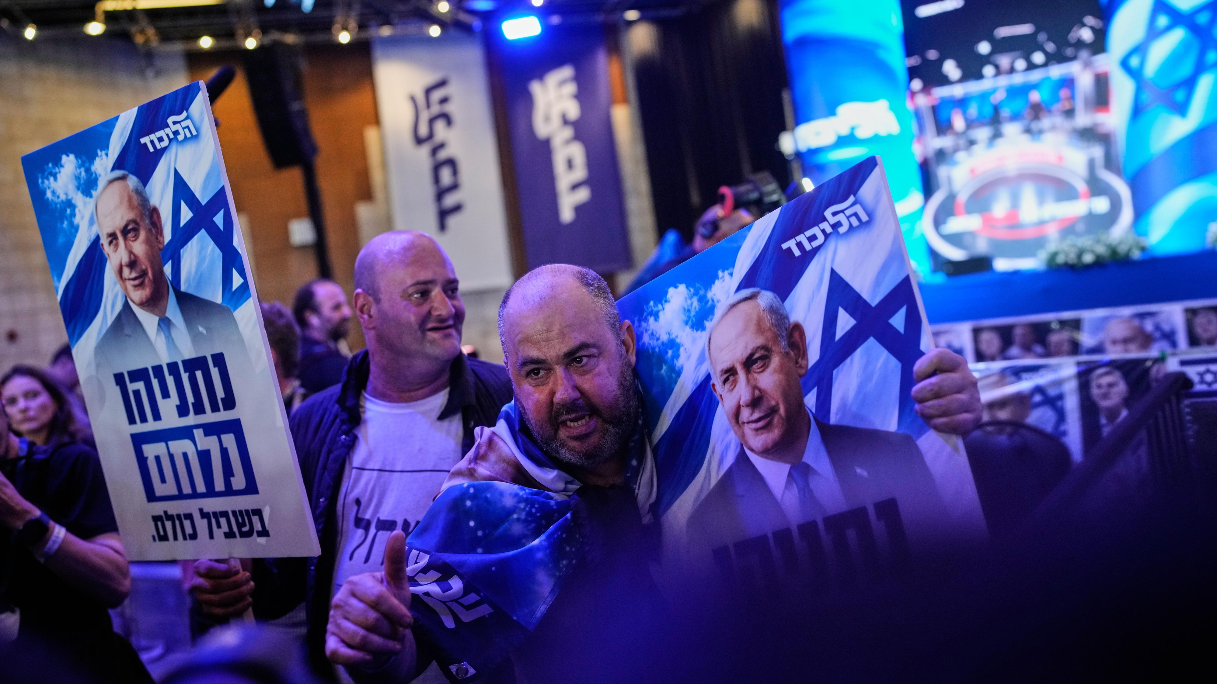 Benjamin Netanyahu en tête mais sans majorité pour gouverner Israël