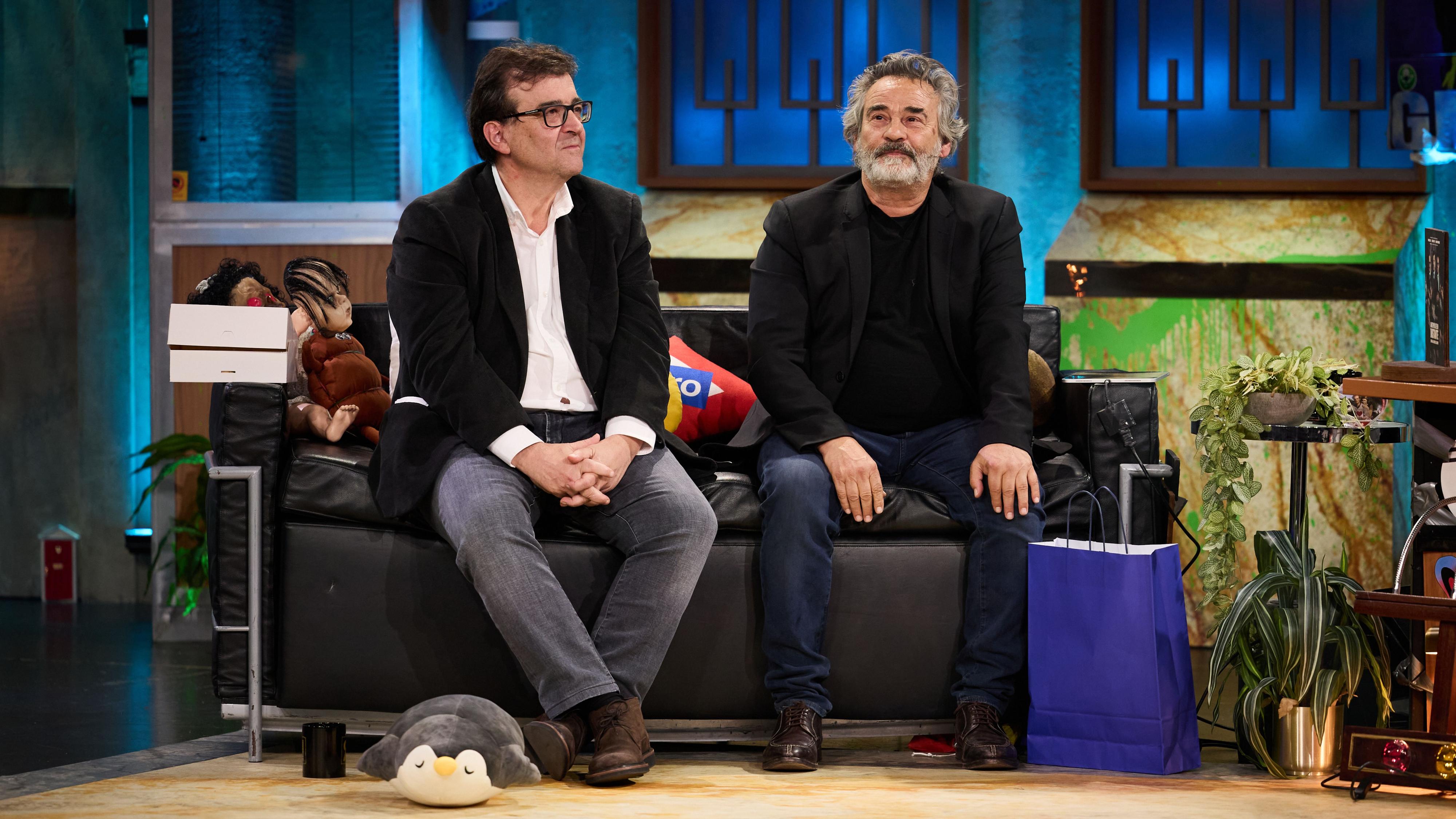 Javier Cercas y Eduard Fernández deslumbran en La Revuelta con su historia