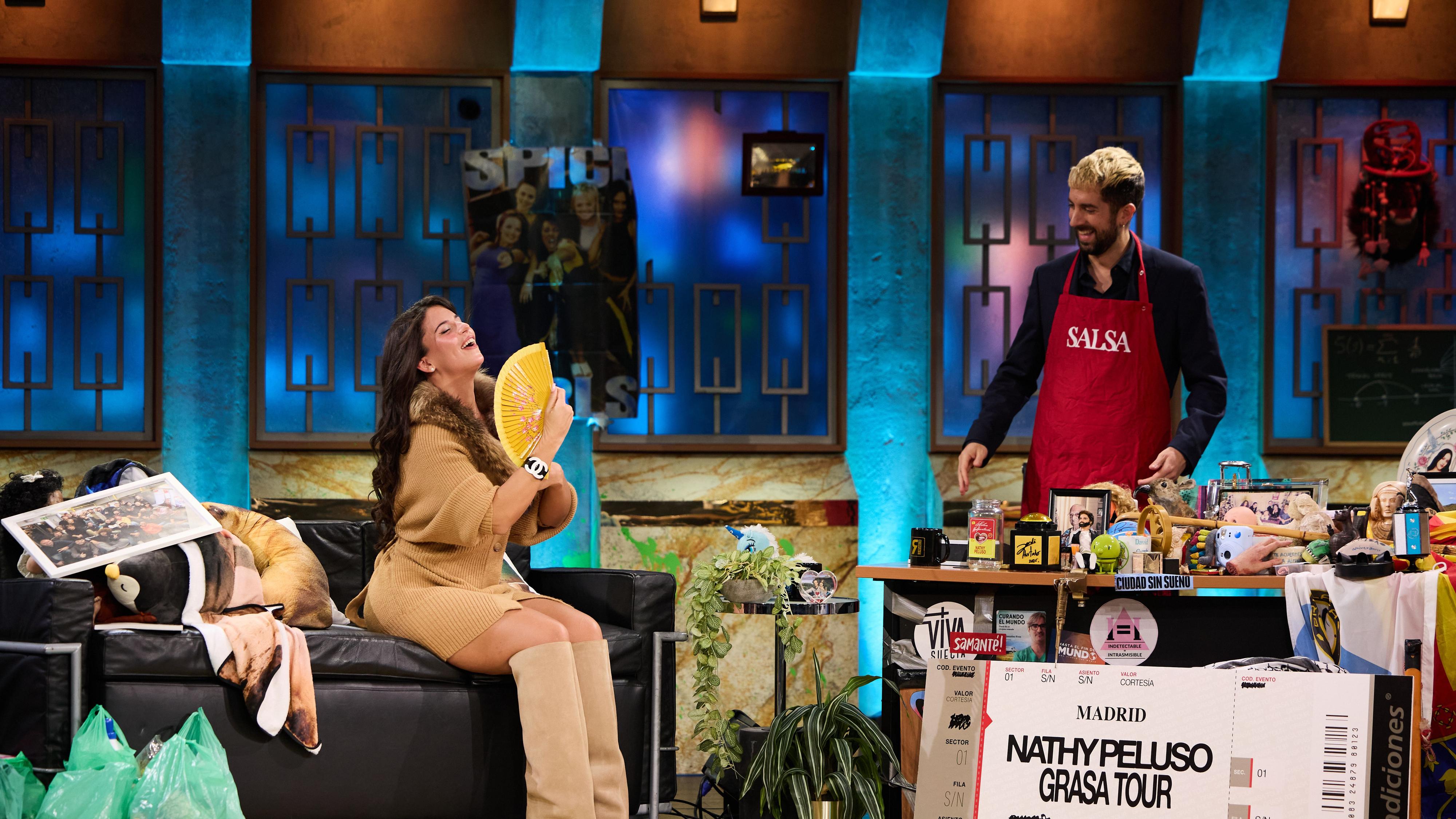 Nathy Peluso deslumbra en La Revuelta con su nuevo EP 'Malportada'