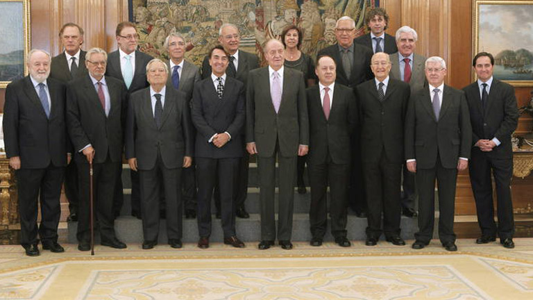 El rey recibe en la Zarzuela a los directores históricos de Radio ...