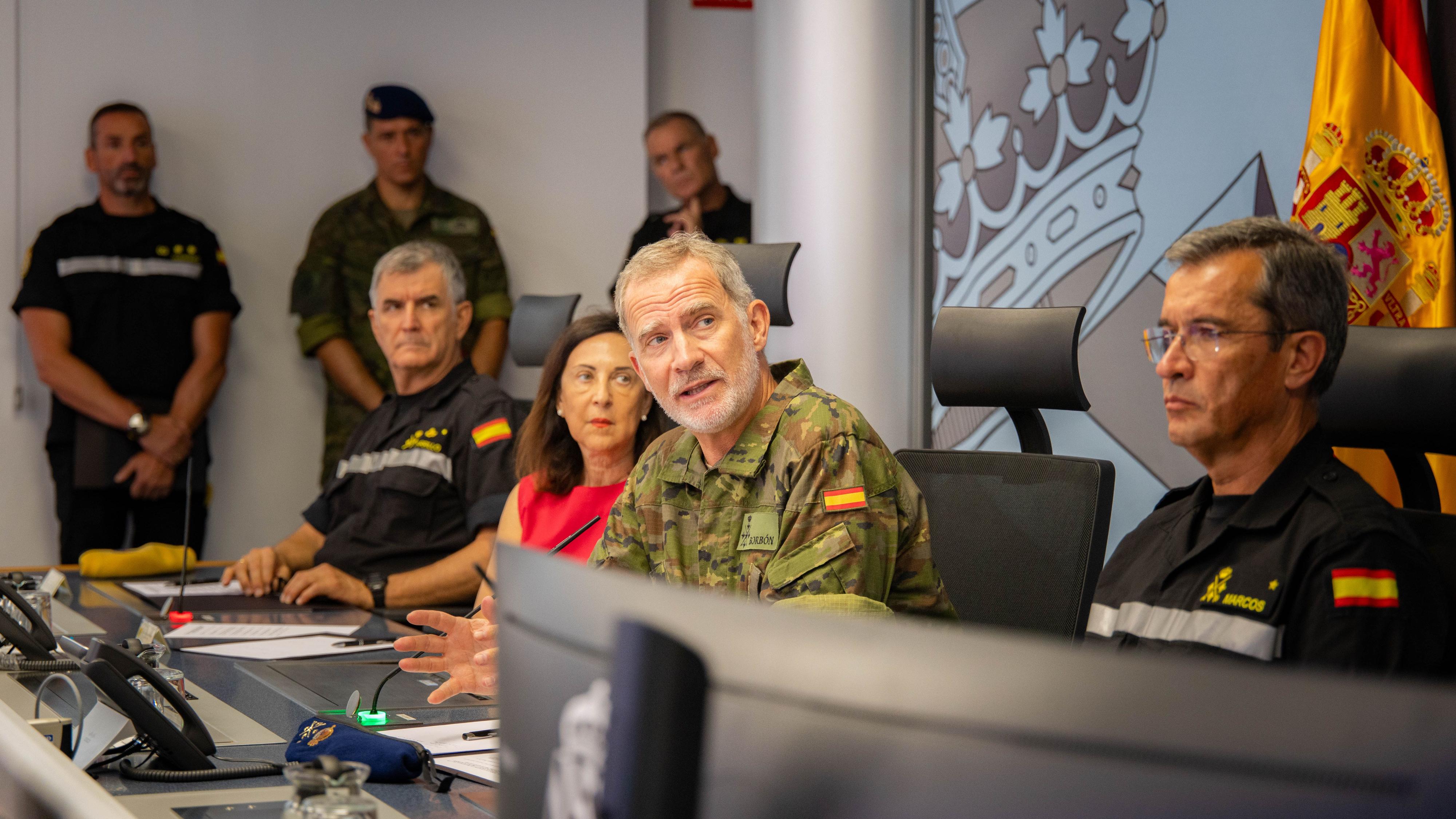 Los reyes visitarán las principales zonas afectadas por los incendios para conocer "de primera mano los daños sufridos"