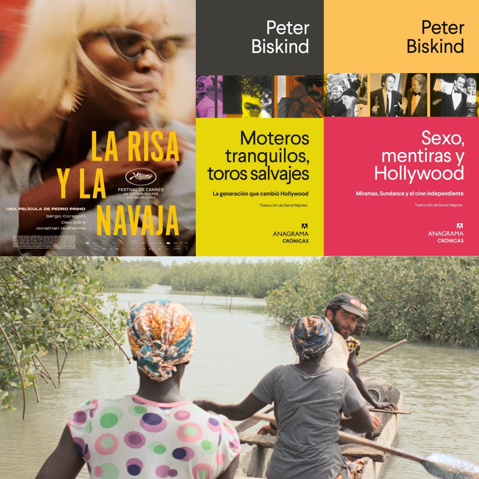Tres en la carretera - La risa y la navaja y los libros de Peter Biskind - 16/05/26