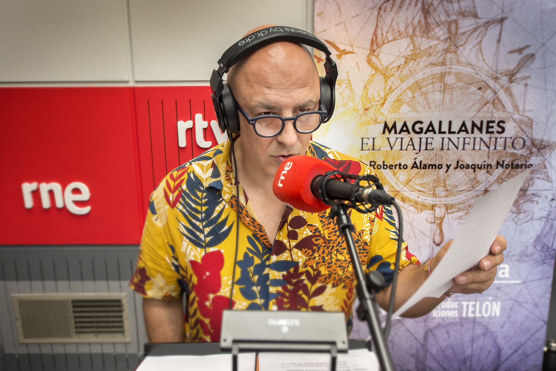 Roberto Álamo, interpretando a Fernando de Magallanes